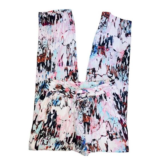 French Connection Colorful Viscose Jogger Style Pants Small - Picture 3 of 5